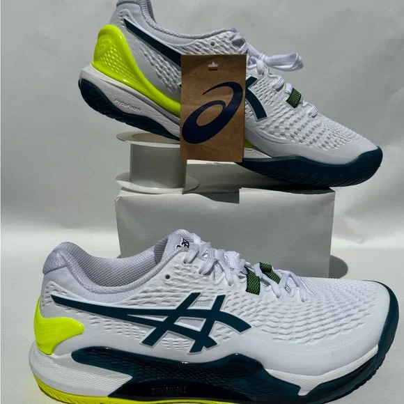 ASICS Gel Resolution 9 NWT men’s size 9 - Picture 11 of 12